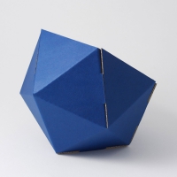 Corbeille de rangement - Bleu